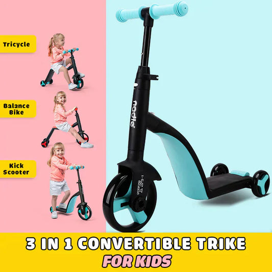 The Gulfessence™3 In 1 Kids Convertible Scooter