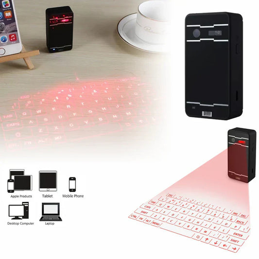 The Gulfessence™ Laser Projection Bluetooth Virtual Keyboard