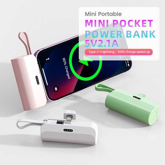 The Gulfessence™5000mAh Mini Portable Power Bank