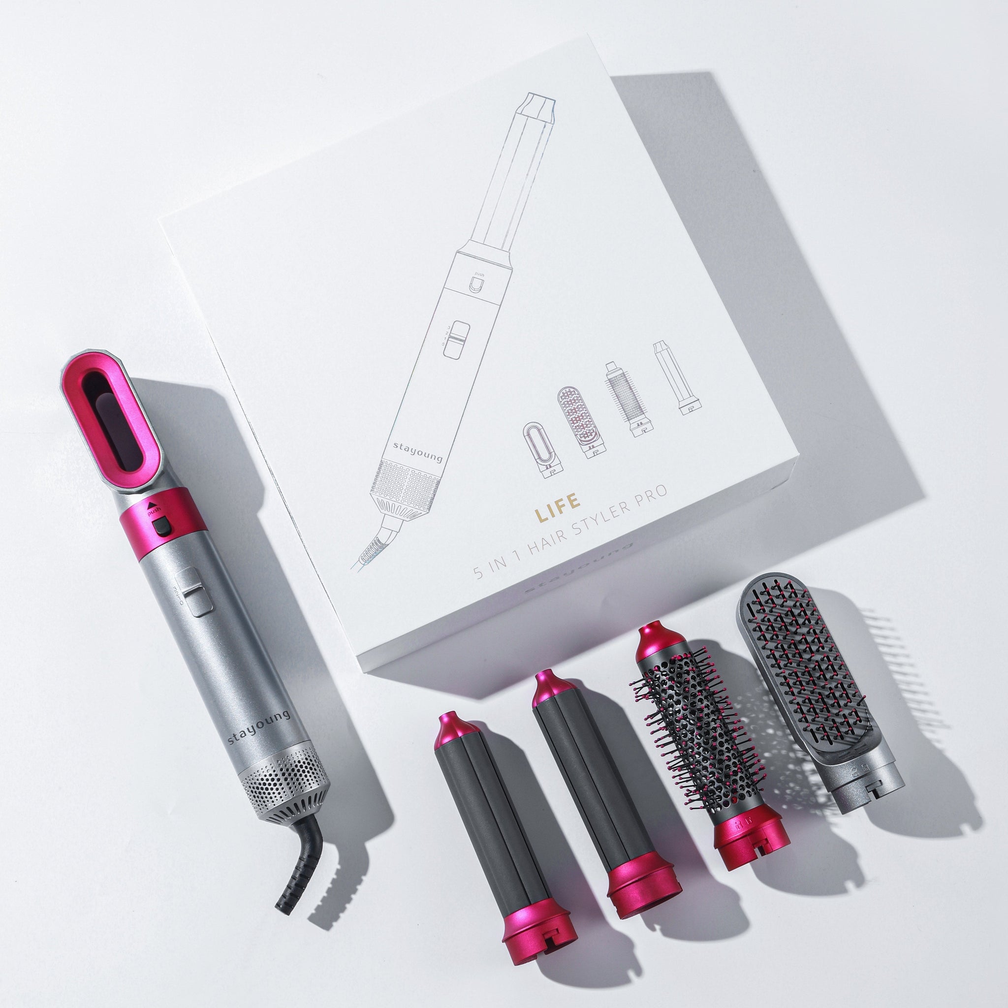 The Gulfessence™  5 in 1 Hair Styler Set