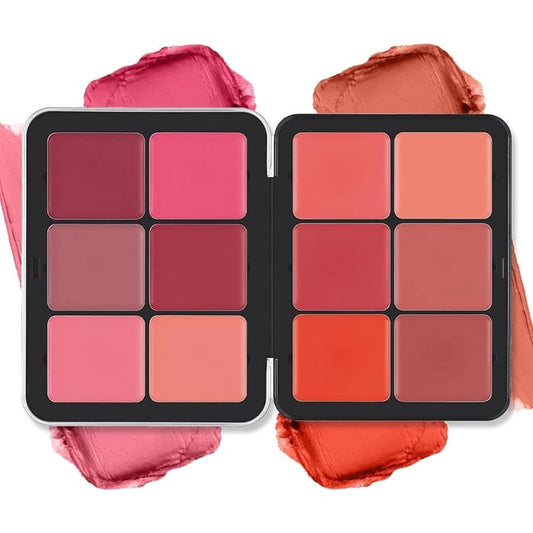 The Gulfessence™  12 Colors Cream Blush Palette